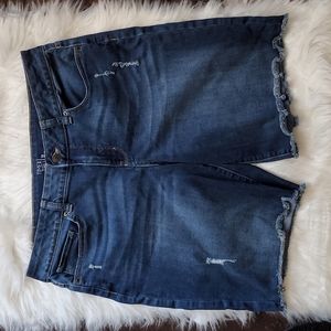 Time and Tru Jean Shorts